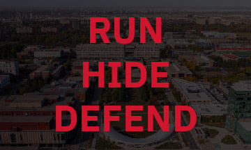 Run hide defend